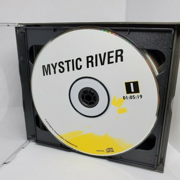 Dennis Lehane Mystic River Performed by David Strathairn 5 Discs CD 2000 Harper - Picture 7 of 12
